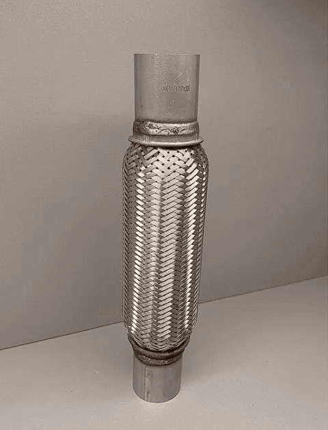 45x200 mm İnterlock İç Yapılı Araç Egzoz Spirali Kaliteli Esnek Egzoz Bağlantısı — 1