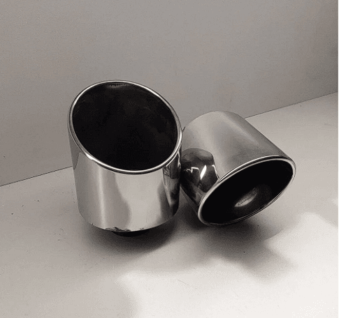 LEON/GOLF uyumlu 120mm tek çıkış egzoz ucu — 1
