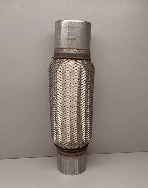63x200mm İnterlock Egzoz Spirali – çelik Örgü, Esnek Yapı, Titreşim Önleyici Egzoz Destek Parçası — 1