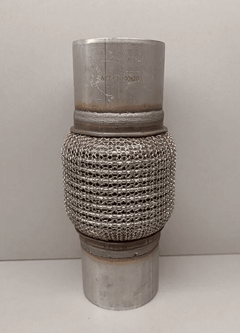 63x100 mm Uyumlu İnterlock Egzoz – Çelik Örgü, Esnek Yapı, Titreşim Önleyici Egzoz Destek Parçası — 1