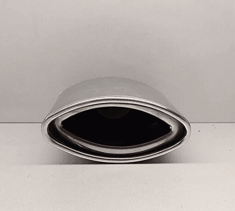 Oval içi dolu nikelaj kaplama egzoz ucu — 1